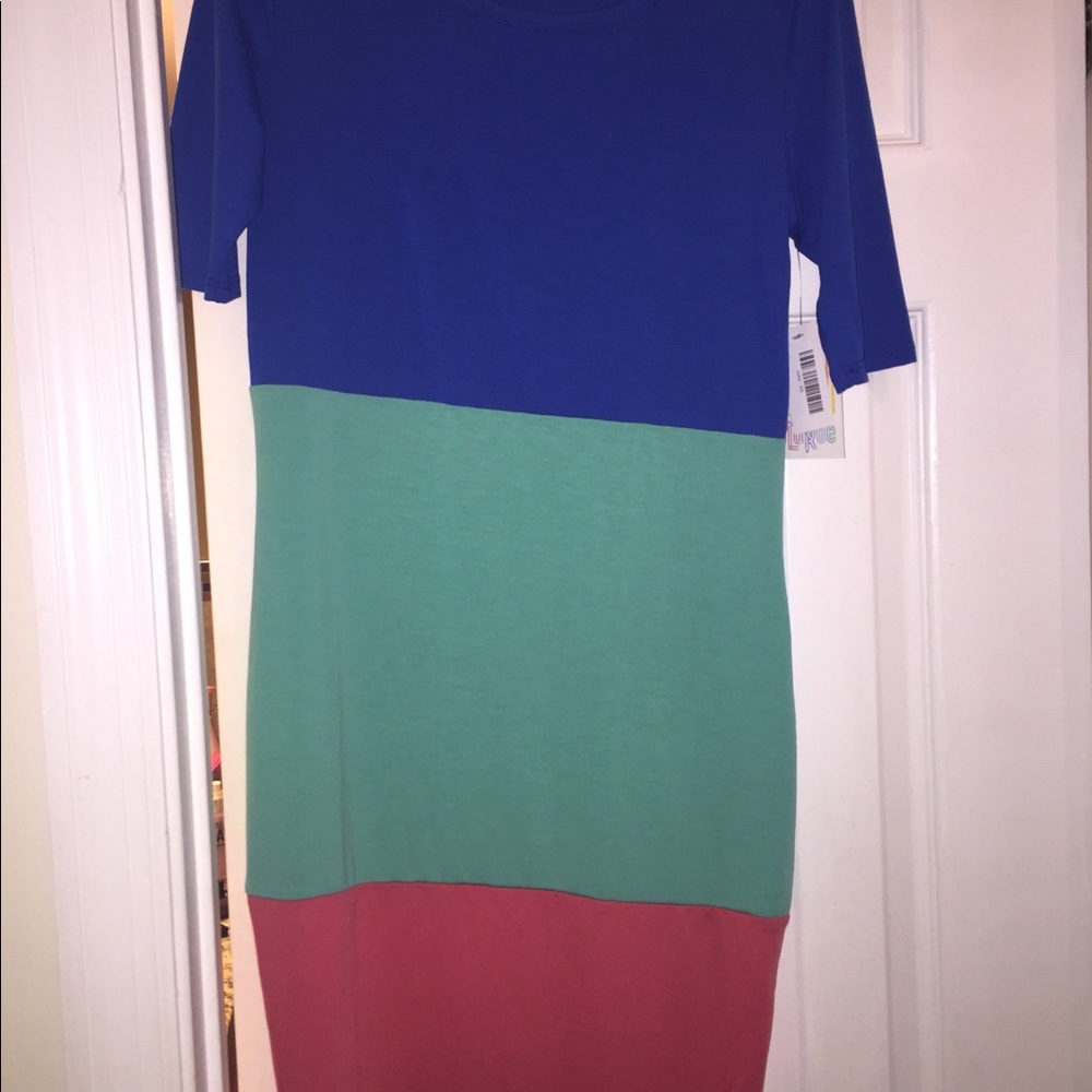 XS LulaRoe Julia Dress - Picture 3 of 4